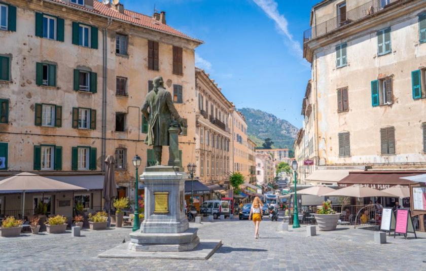 Charmant T1 Plein Centre Corte Au 13 Cours Paoli Wifi Gratuit Calme Lumineux 外观 照片